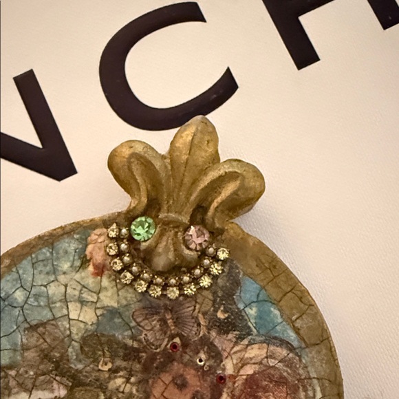 Michal Negrin Hamsa Hand with Angel Floral Design - Picture 13 of 15